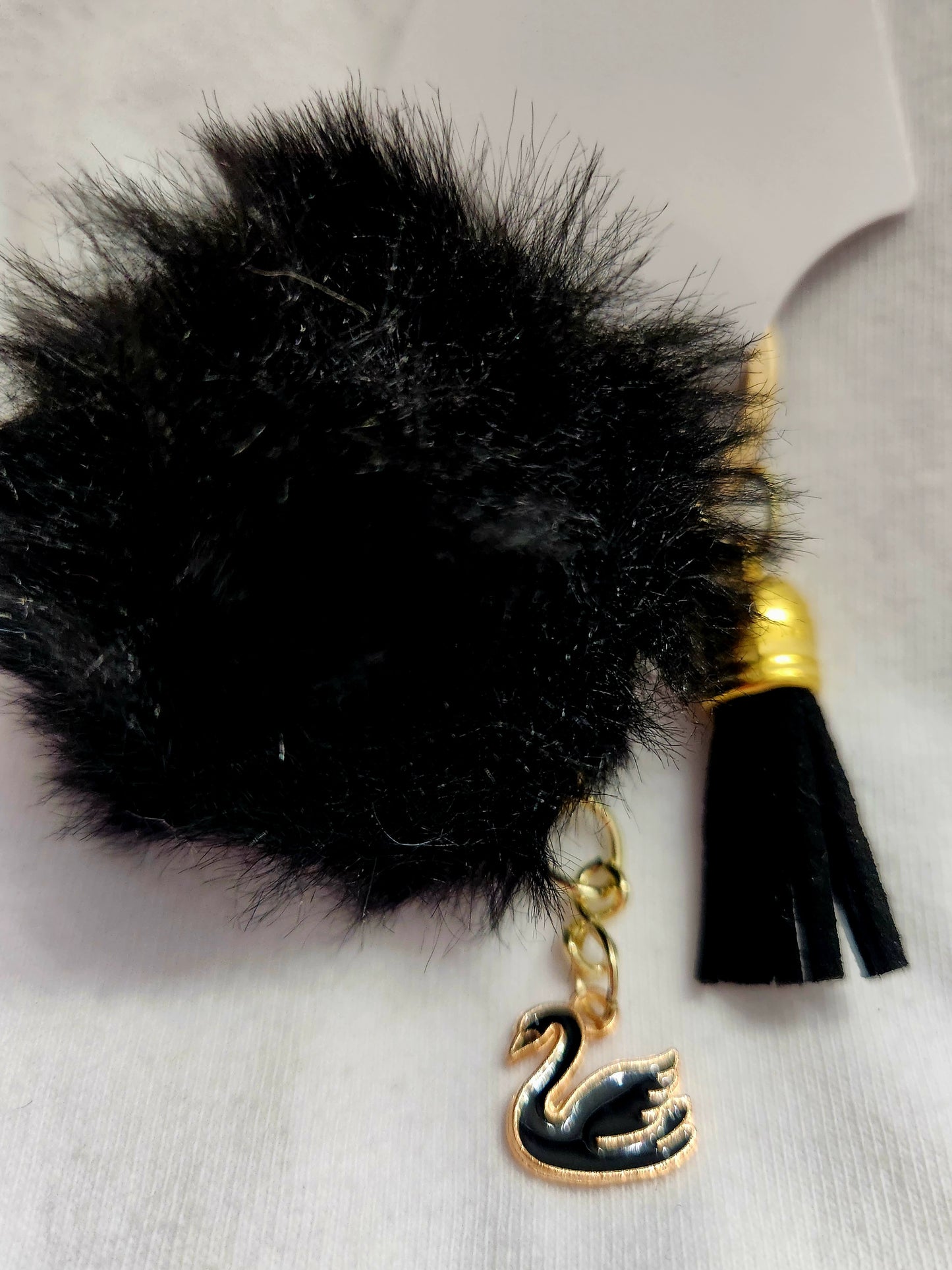 Black Swan inspired Keychain
