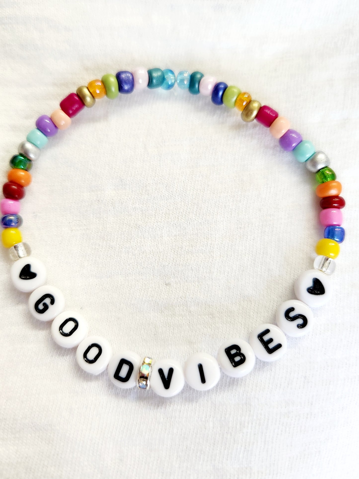 Good Vibes Elastic Bracelet
