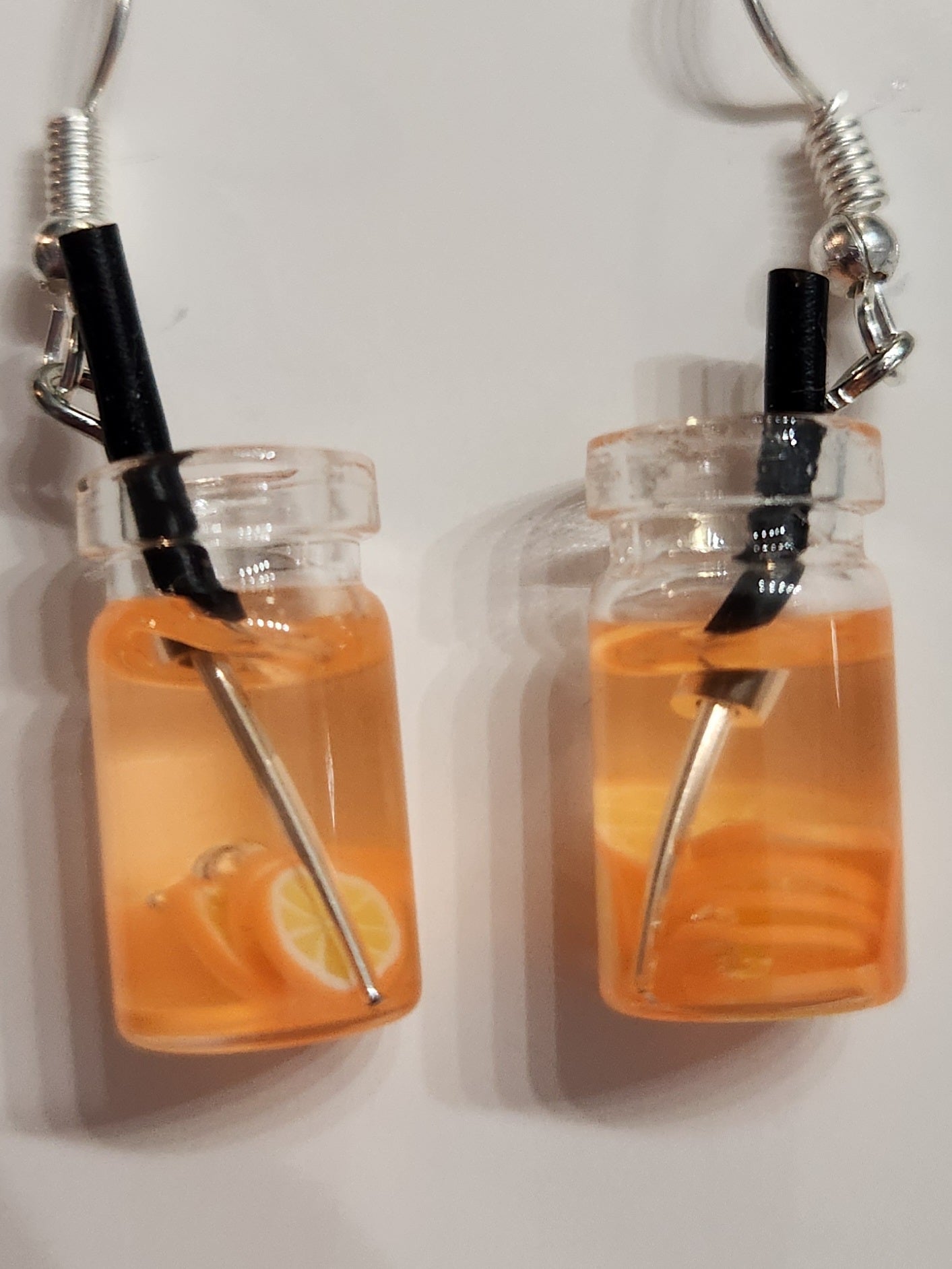 Boba Orange Slice Earrings