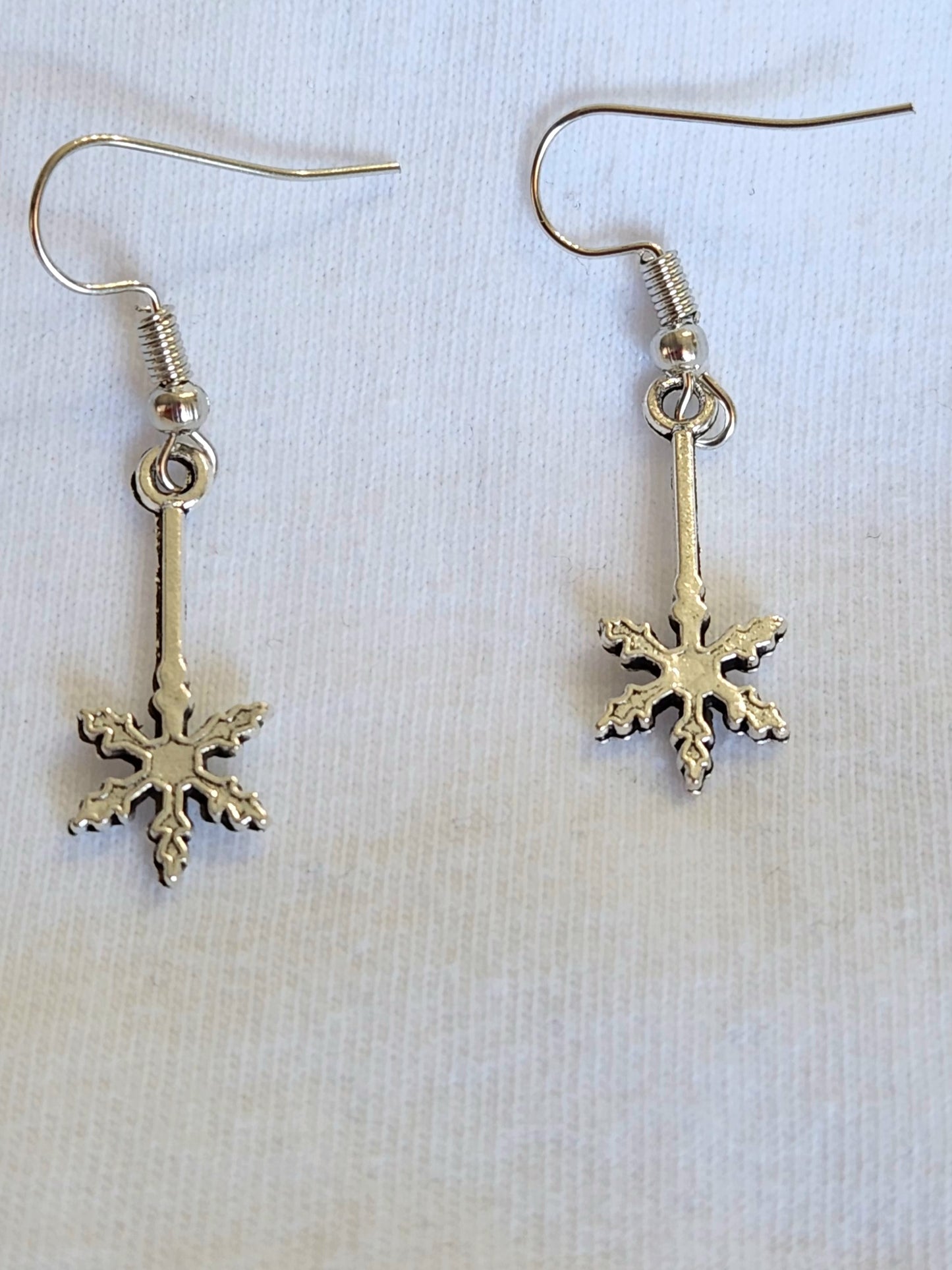 Silver Snowflake Earrings CLICK FOR MORE STYLES