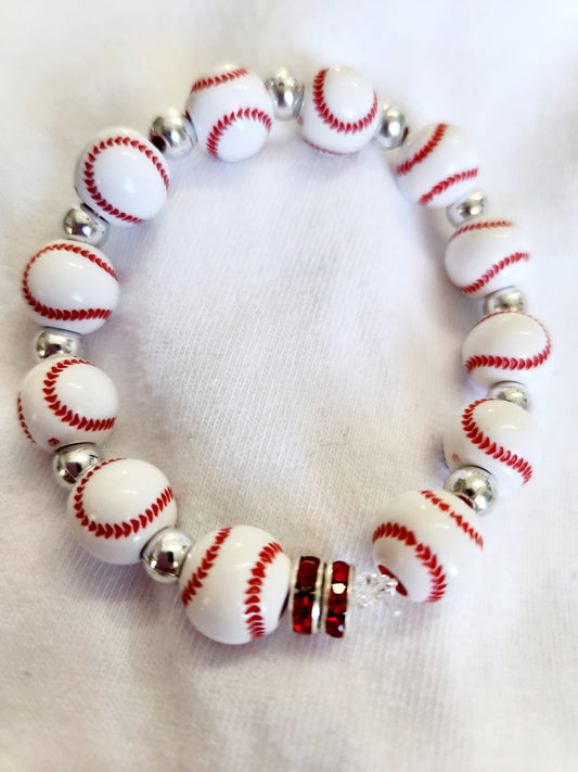 Baseball Elastic Bracelet