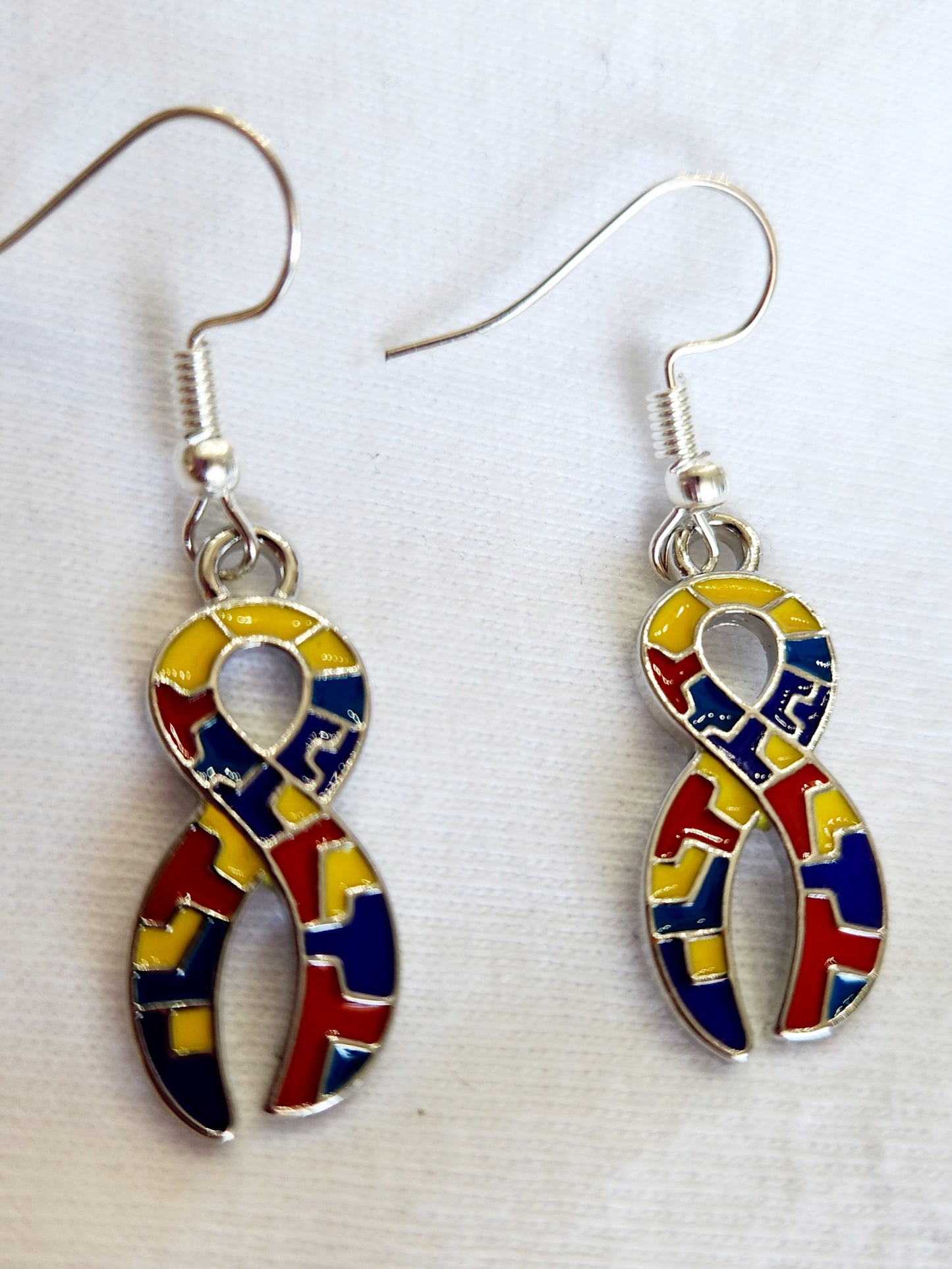 Autism Ribbon Earrings