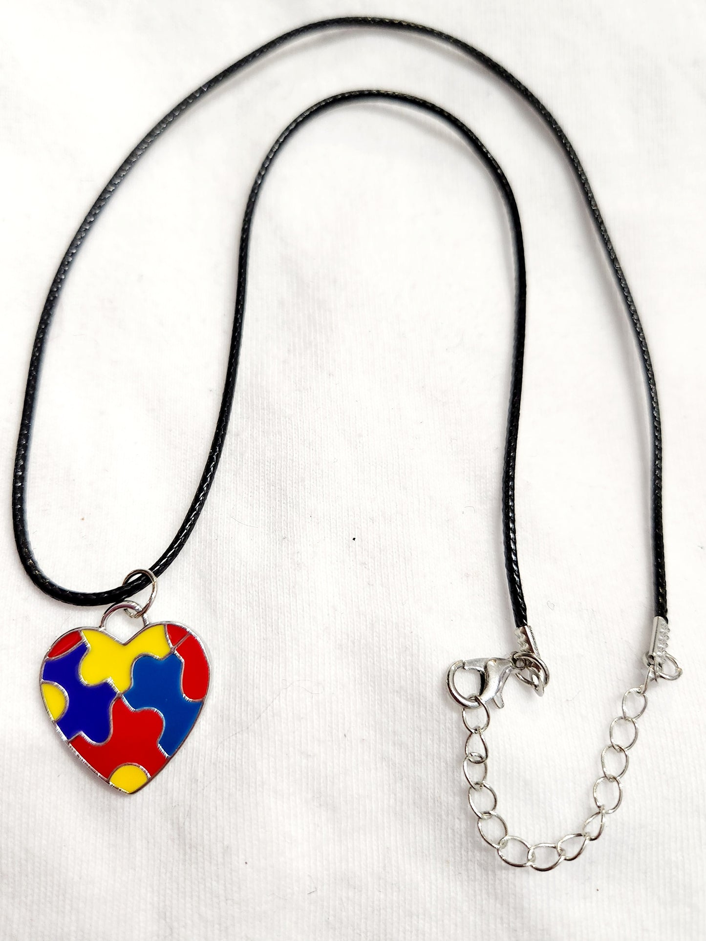 Autism Heart Necklace