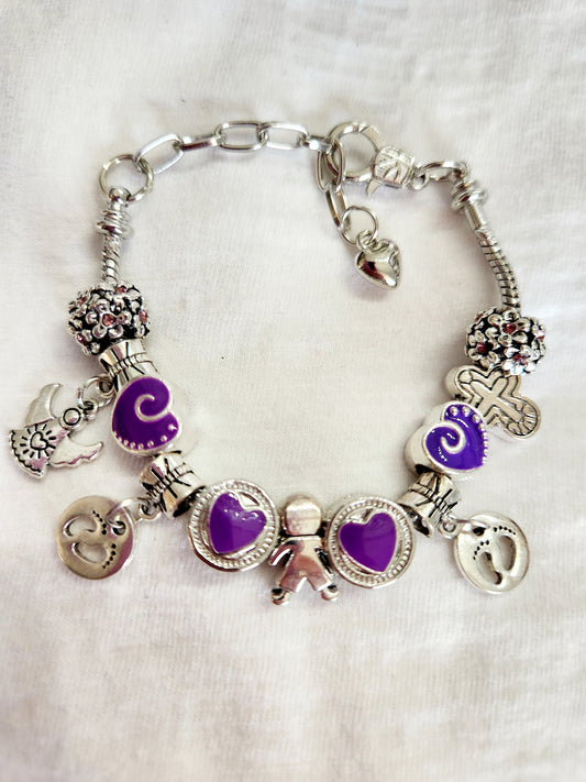 Purple Baby Bracelet