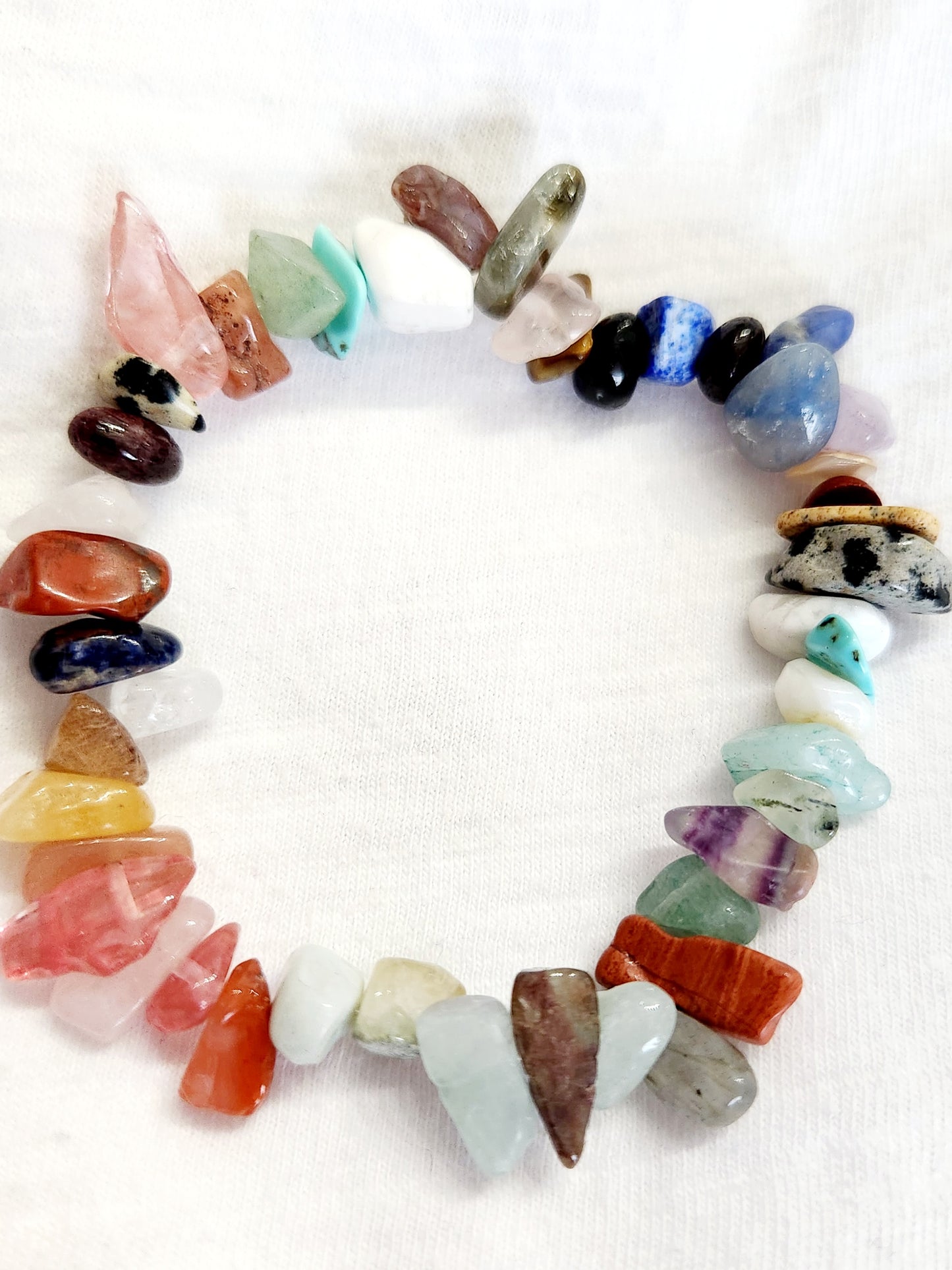Multi-color Elastic Rock Bracelet