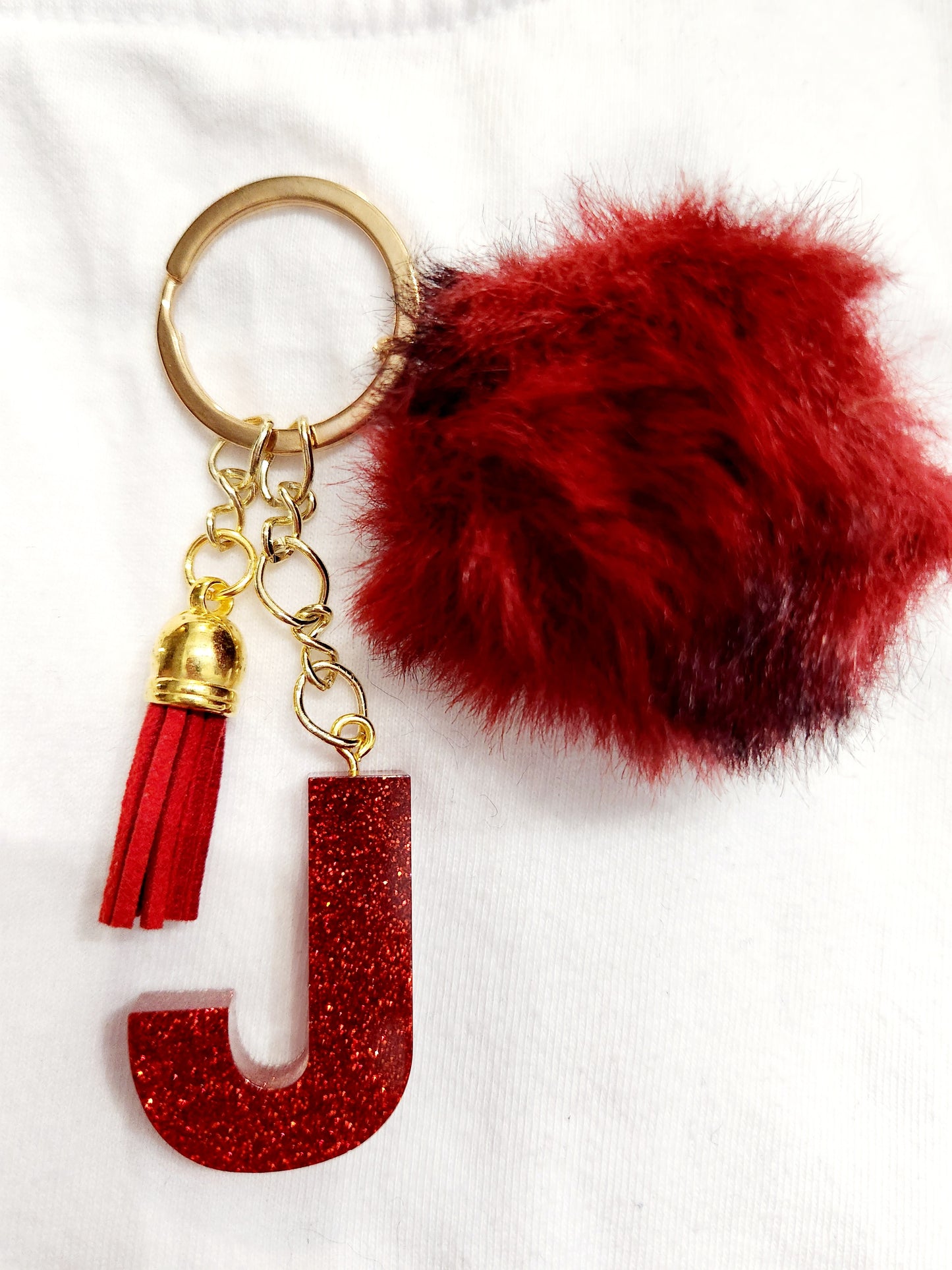 Resin Letter Keychains CLICK FOR MORE