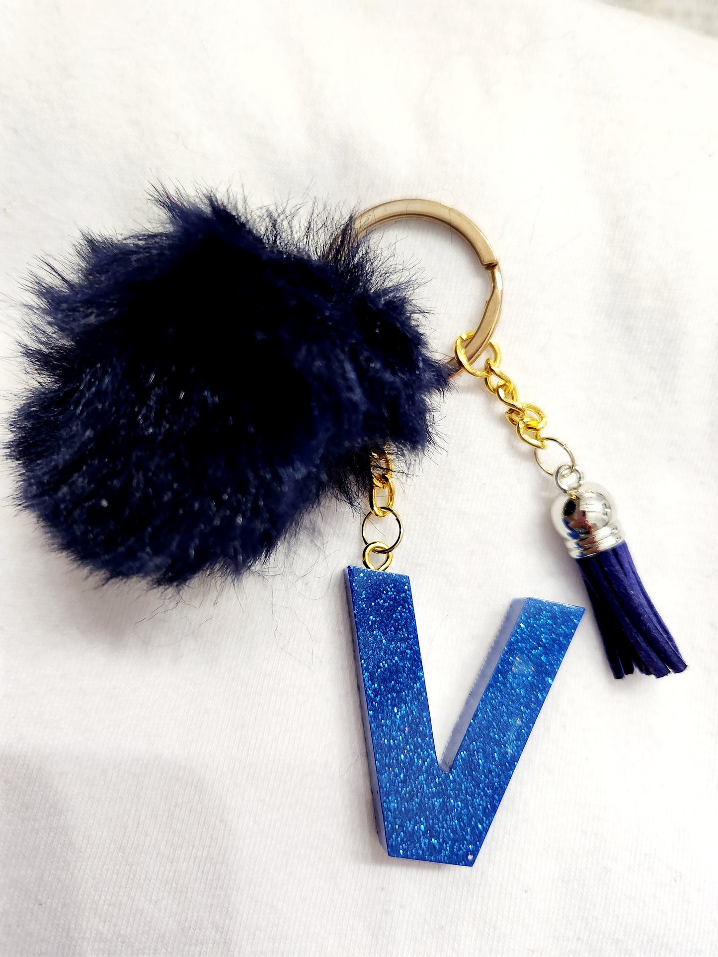 Resin Letter Keychains CLICK FOR MORE