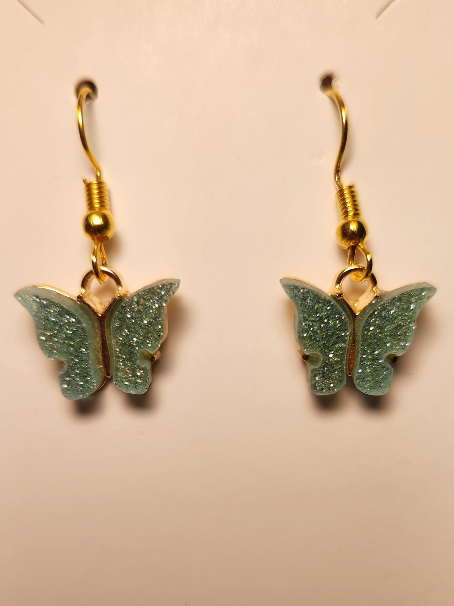 Butterfly Teal earrings