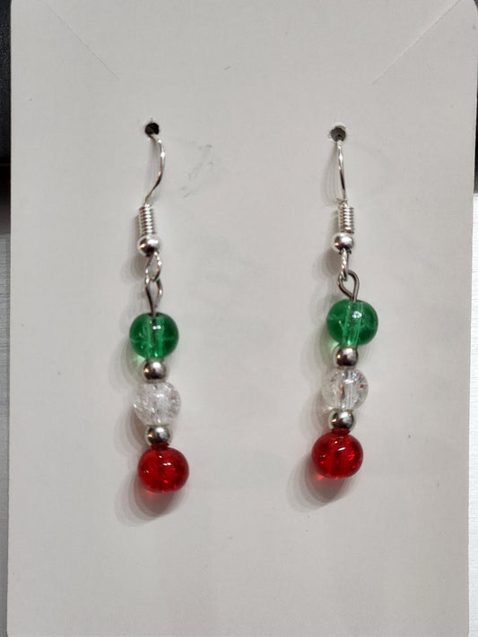 Festive earrings