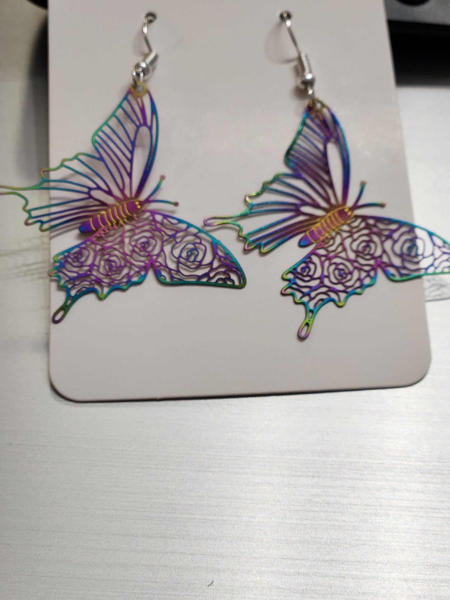 Large Butterfly earrings