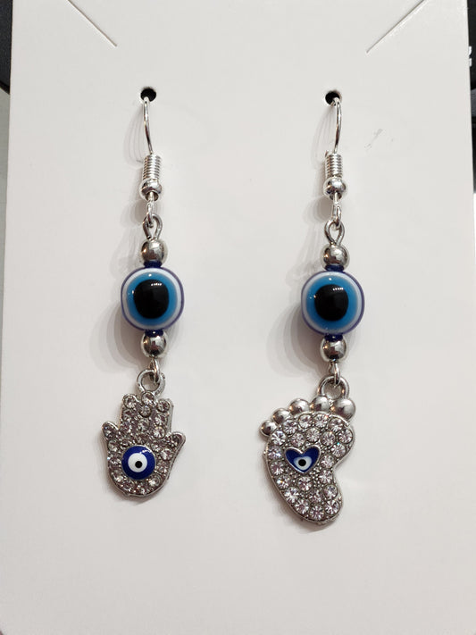 OJO blue earrings