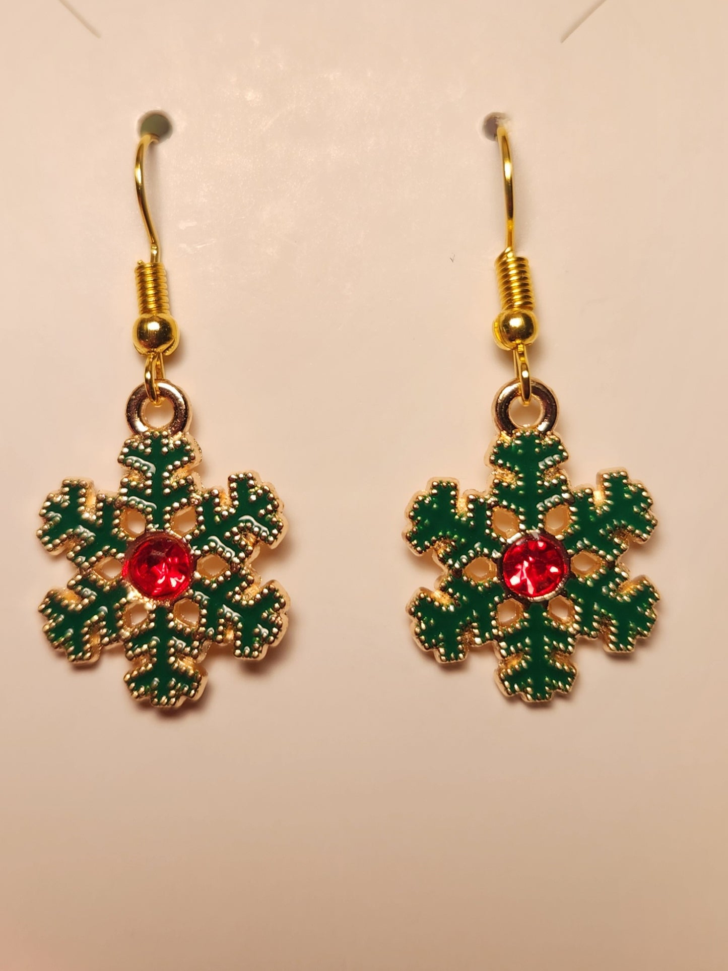 Mistletoe earrings
